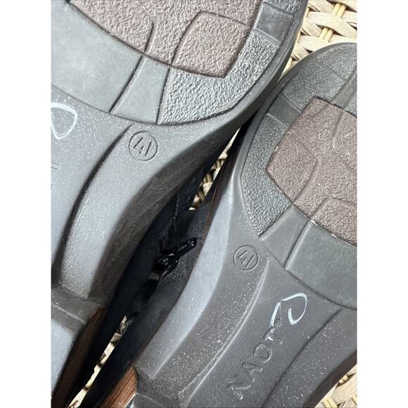 Naot Nefasi Womens Black Velvet Nubuck Side Zip Ankle Boots Size 41 US 10 - Picture 14 of 16